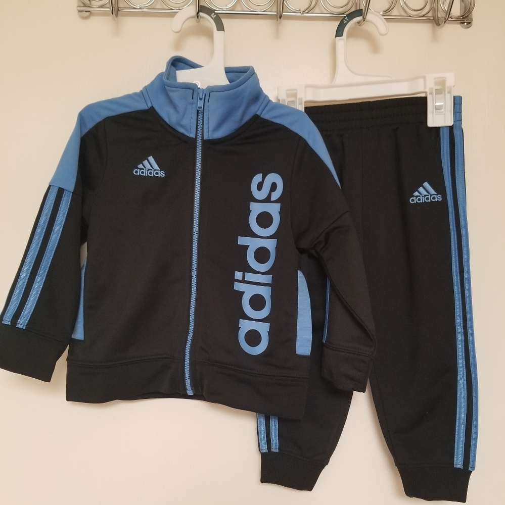 Adidas Kids' 18 Months Blue Tracksuit